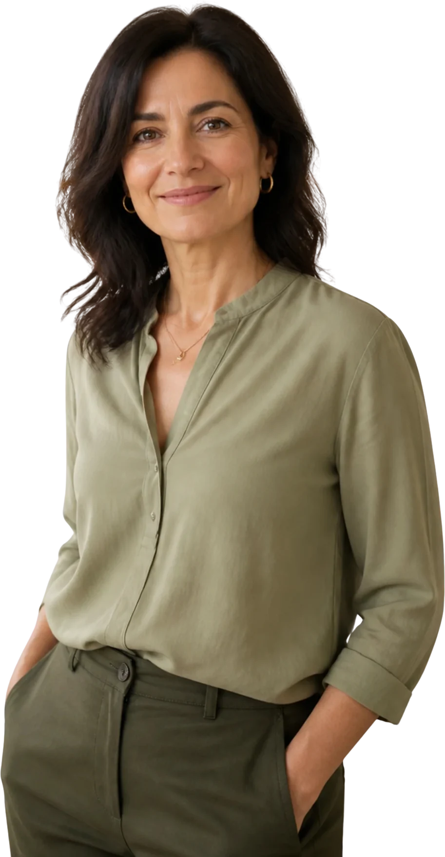 Hadhami, Inhaberin der Praxis Tanit Physiotherapie